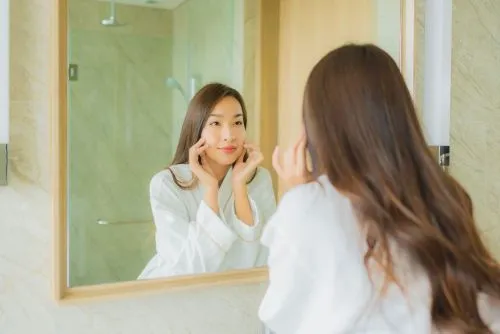 Skincare treatments recommended by a dermatologist