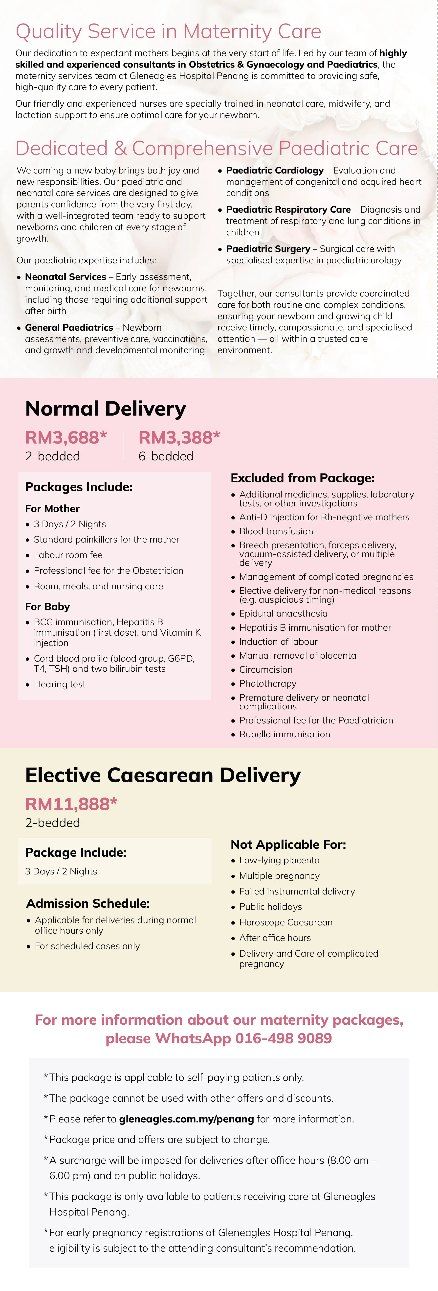 Maternity Package Banner